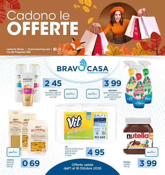 Volantino Bravo Casa | Cadono le offerte | 2026-10-01T00:00:00.000Z - 2026-10-18T00:00:00.000Z