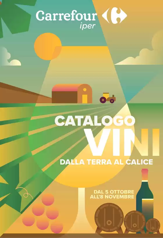 Volantino Carrefour Ipermercati | Catalogo vini | 2026-10-05T00:00:00.000Z - 2026-11-08T00:00:00.000Z