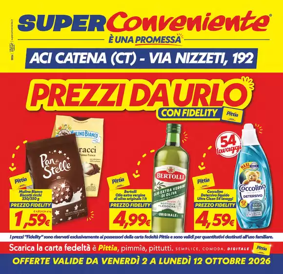 Volantino SuperConveniente a Paternò | Prezzi da urlo | 2026-10-02T00:00:00.000Z - 2026-10-12T00:00:00.000Z