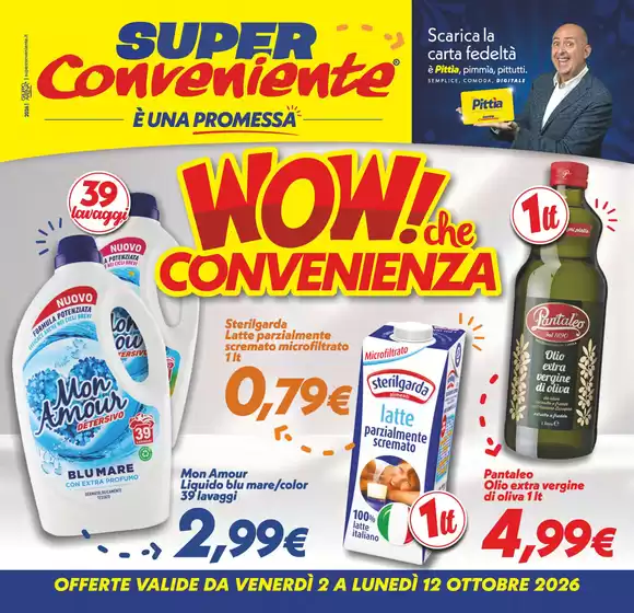 Volantino SuperConveniente a Paternò | WOW! che convenienza | 2026-10-02T00:00:00.000Z - 2026-10-12T00:00:00.000Z