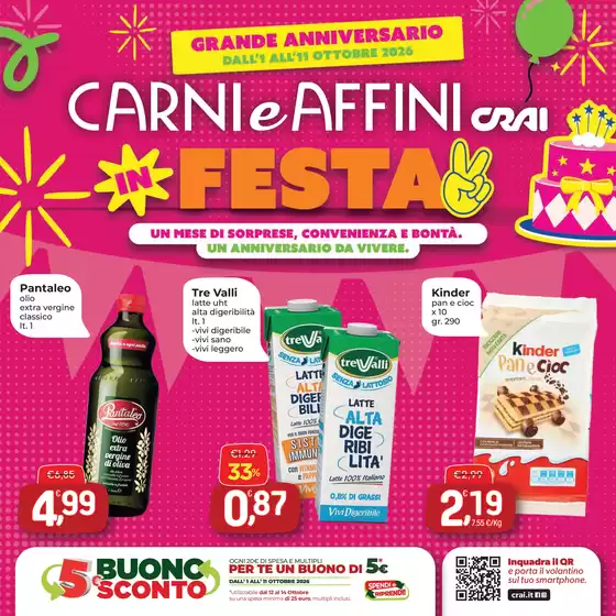Volantino Carni e Affini a Villa Santina | Carni e Affini in festa | 2026-10-01T00:00:00.000Z - 2026-10-11T00:00:00.000Z