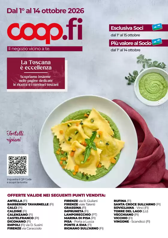 Volantino Coop a Mercatino Conca | Dal 1 al 14 ottobre 2026 | 2026-10-01T00:00:00.000Z - 2026-10-14T00:00:00.000Z