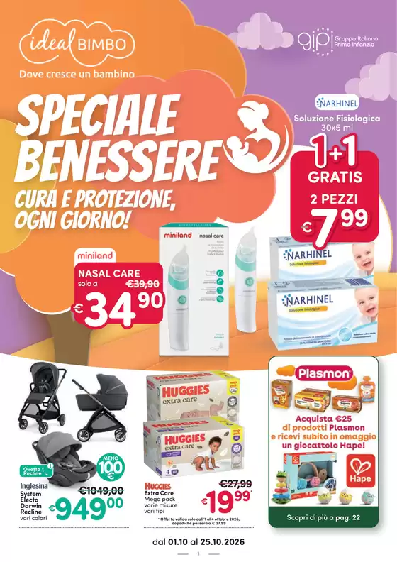 Volantino Ideal Bimbo a Zumpano | Offerte Ideal Bimbo | 2026-10-01T00:00:00.000Z - 2026-10-25T00:00:00.000Z