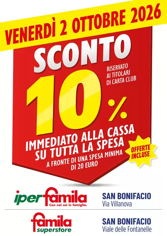 Volantino Iperfamila | SCONTO 10% | 2026-10-02T00:00:00.000Z - 2026-10-02T00:00:00.000Z