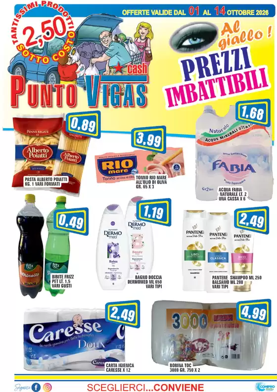 Volantino Punto Vigas | Prezzi imbattibili | 2026-10-01T00:00:00.000Z - 2026-10-14T00:00:00.000Z