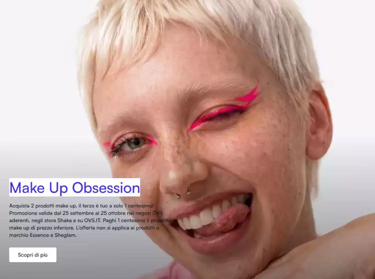 Volantino OVS | Make up obsession | 2026-10-01T00:00:00.000Z - 2026-10-31T00:00:00.000Z