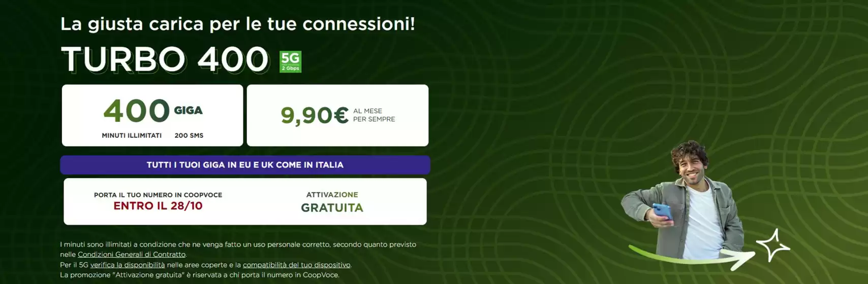 Volantino CoopVoce a Cinisello Balsamo | Turbo 400 | 2026-10-01T00:00:00.000Z - 2026-10-28T00:00:00.000Z