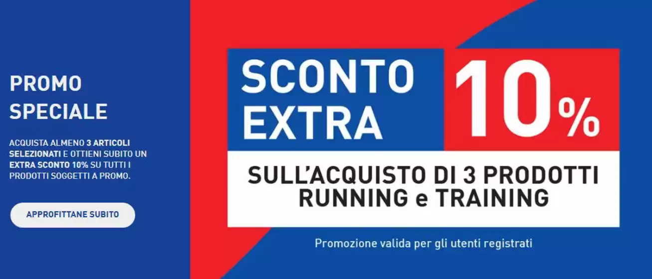 Volantino Intersport a Ceggia | Promo speciale | 2026-10-01T00:00:00.000Z - 2026-10-11T00:00:00.000Z