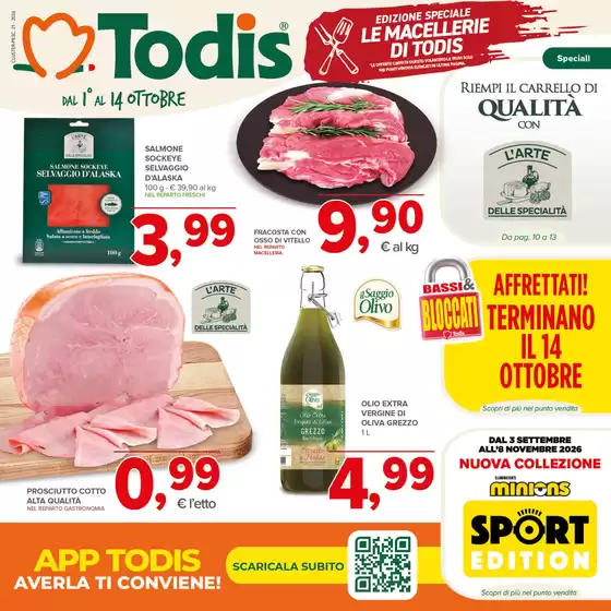 Volantino Todis a Chiesa in Valmalenco | Riempi il carrello di qualita | 2026-09-03T00:00:00.000Z - 2026-11-08T00:00:00.000Z