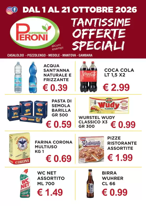 Volantino Supermercati Peroni | Tantissime offerte speciali | 2026-10-01T00:00:00.000Z - 2026-10-21T00:00:00.000Z