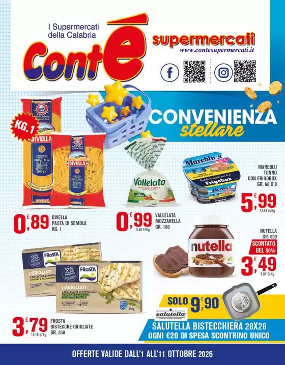 Volantino Contè a Palmi | Convenienza stellare | 2026-10-01T00:00:00.000Z - 2026-10-11T00:00:00.000Z