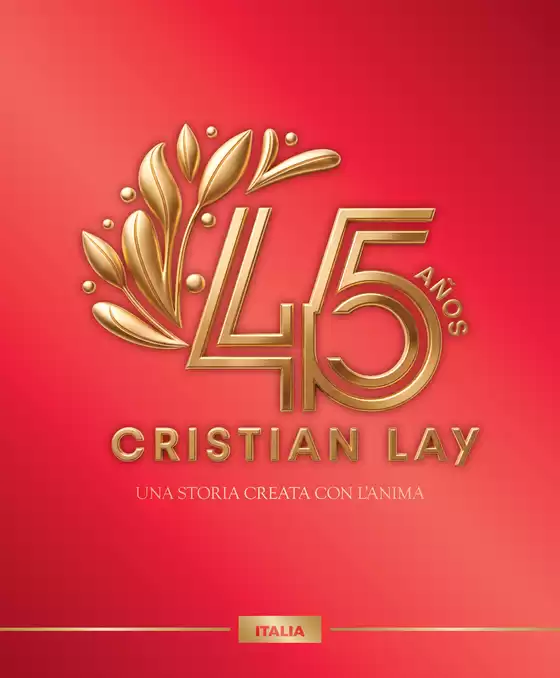 Volantino Cristian Lay | 45 aniversario | 2026-10-01T00:00:00.000Z - 2026-10-31T00:00:00.000Z