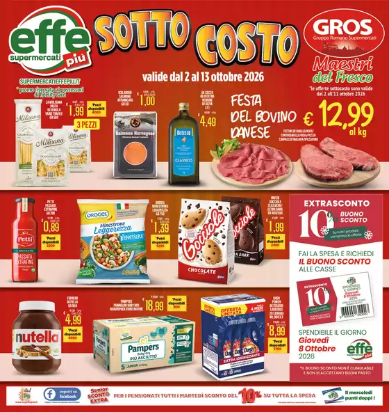 Volantino Effepiù | Sottocosto | 2026-10-02T00:00:00.000Z - 2026-10-13T00:00:00.000Z