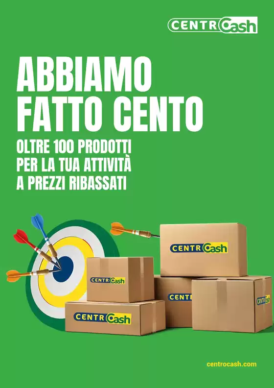 Volantino Centro Cash | Abbiamo fatto cento | 2026-10-02T00:00:00.000Z - 2026-10-31T00:00:00.000Z