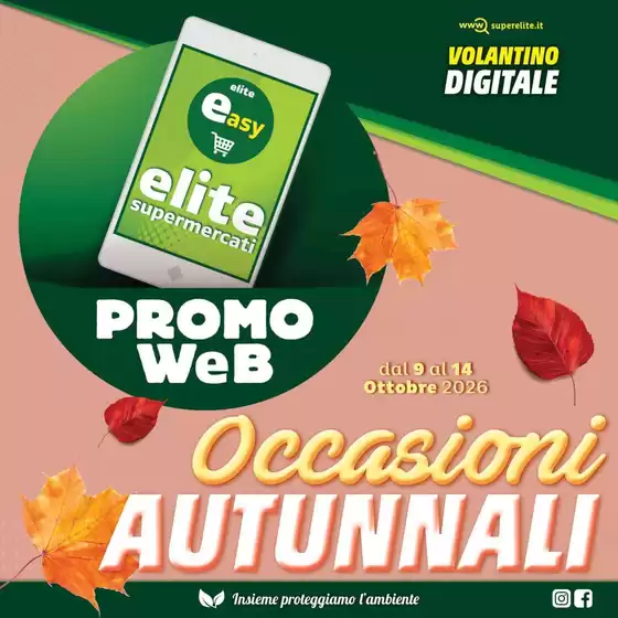 Volantino Elite | Occasioni Autunnali | 2026-10-09T00:00:00.000Z - 2026-10-14T00:00:00.000Z