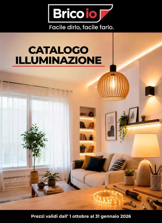 Volantino Bricoio | Catalogo Illuminazione 2026 | 2026-10-02T00:00:00.000Z - 2027-01-31T00:00:00.000Z