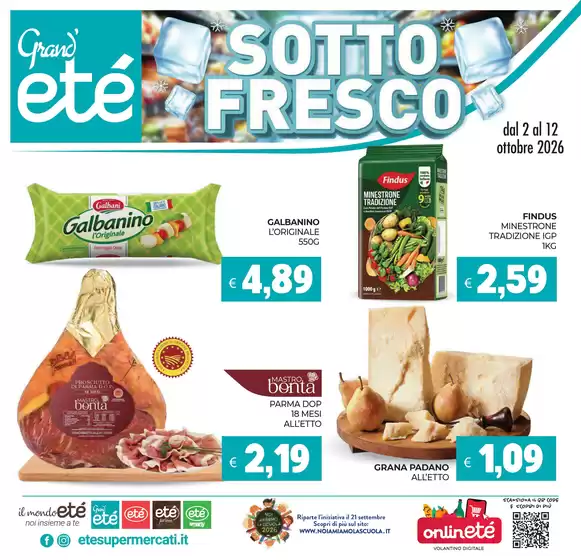 Volantino Etè | Sottofresco | 2026-10-02T00:00:00.000Z - 2026-10-12T00:00:00.000Z