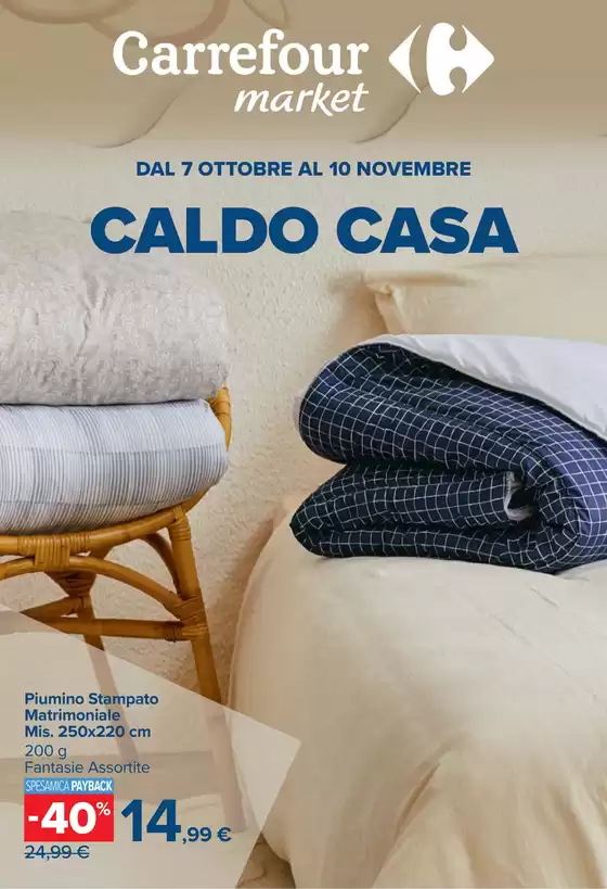 Volantino Carrefour Market | Caldo casa | 2026-10-07T00:00:00.000Z - 2026-11-10T00:00:00.000Z