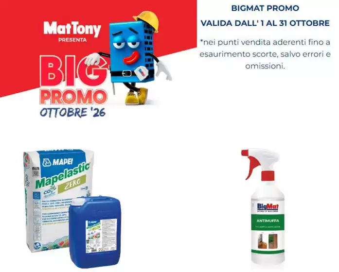 Volantino BigMat | Big Promo | 2026-10-02T00:00:00.000Z - 2026-10-31T00:00:00.000Z