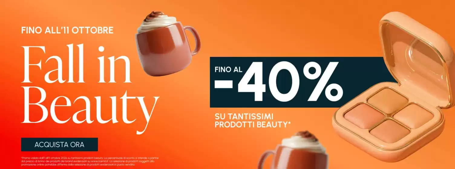 Volantino Naïma | Fall in beauty | 2026-10-02T00:00:00.000Z - 2026-10-11T00:00:00.000Z