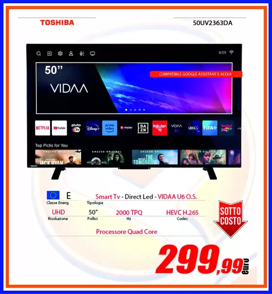 Volantino Arancia Elettronica a Nove | Sottocosto | 2026-10-02T00:00:00.000Z - 2026-10-16T00:00:00.000Z