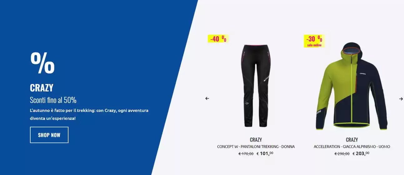 Volantino Sportler a Monza | Offerte | 2026-10-02T00:00:00.000Z - 2026-10-11T00:00:00.000Z