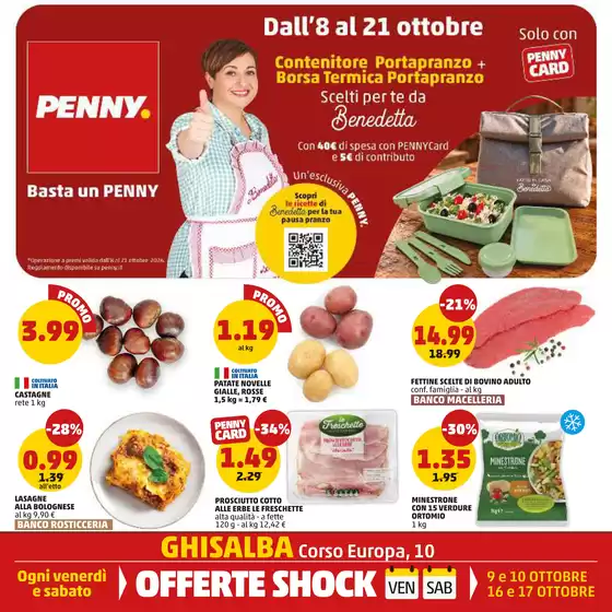 Volantino PENNY a Grezzago | Offerte shock | 2026-10-08T00:00:00.000Z - 2026-10-21T00:00:00.000Z