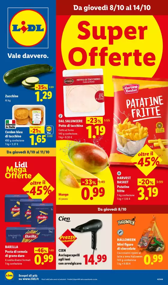 Volantino Lidl a Serravalle Scrivia | Super Offerte | 2026-10-08T00:00:00.000Z - 2026-10-14T00:00:00.000Z