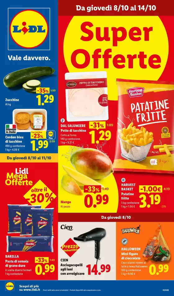 Volantino Lidl a | Super Offerte | 2026-10-08T00:00:00.000Z - 2026-10-14T00:00:00.000Z