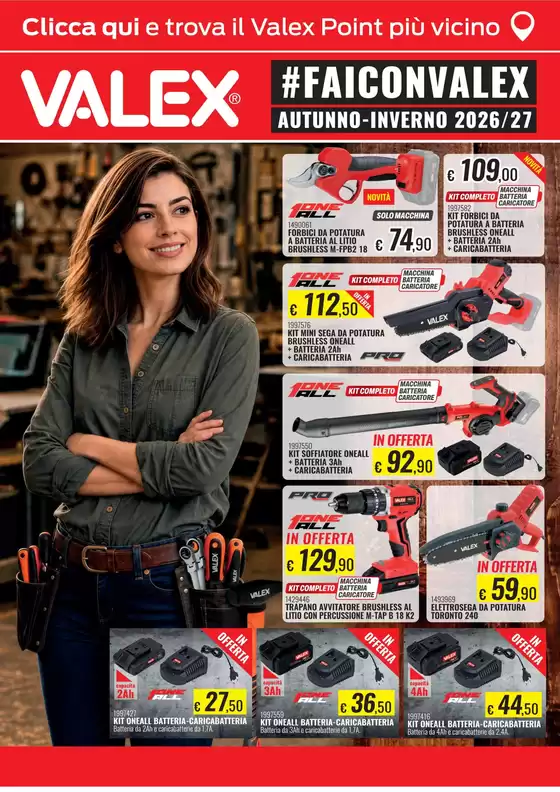 Volantino Valex a Roma | AUTUNNO-INVERNO 2026/27 | 2026-10-02T00:00:00.000Z - 2027-03-22T00:00:00.000Z