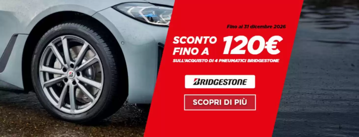 Volantino First Stop | Sconto fino al 120 euro | 2026-10-02T00:00:00.000Z - 2026-12-31T00:00:00.000Z