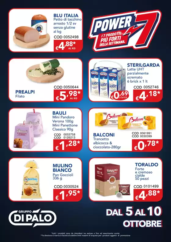 Volantino C&C di Palo | Power 7 | 2026-10-05T00:00:00.000Z - 2026-10-10T00:00:00.000Z