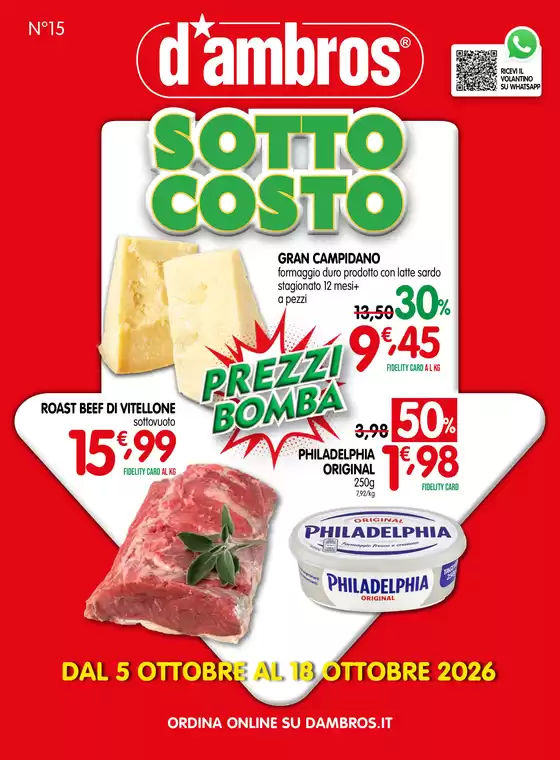 Volantino D'Ambros | Sottocosto | 2026-10-05T00:00:00.000Z - 2026-10-18T00:00:00.000Z