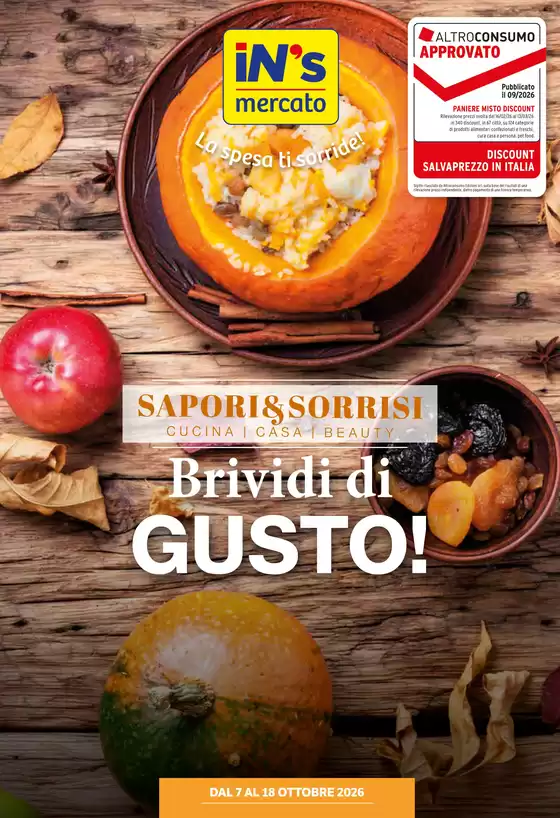 Volantino IN'S | Brividi di gusto! | 2026-10-07T00:00:00.000Z - 2026-10-18T00:00:00.000Z
