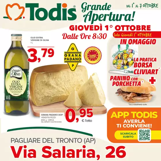 Volantino Todis | Grande apertura! | 2026-10-01T00:00:00.000Z - 2026-10-07T00:00:00.000Z