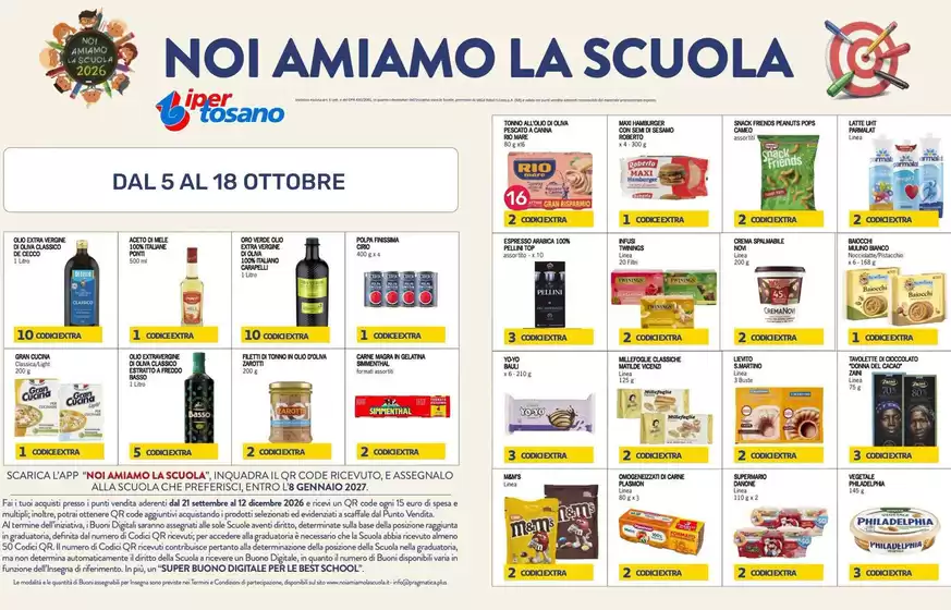 Volantino Iper Tosano a Vigonza | Dal 5 al 18 ottobre | 2026-10-05T00:00:00.000Z - 2026-10-18T00:00:00.000Z