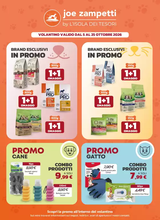 Volantino Joe Zampetti a Napoli | Volantino ottobre WEB rete | 2026-10-05T00:00:00.000Z - 2026-10-25T00:00:00.000Z