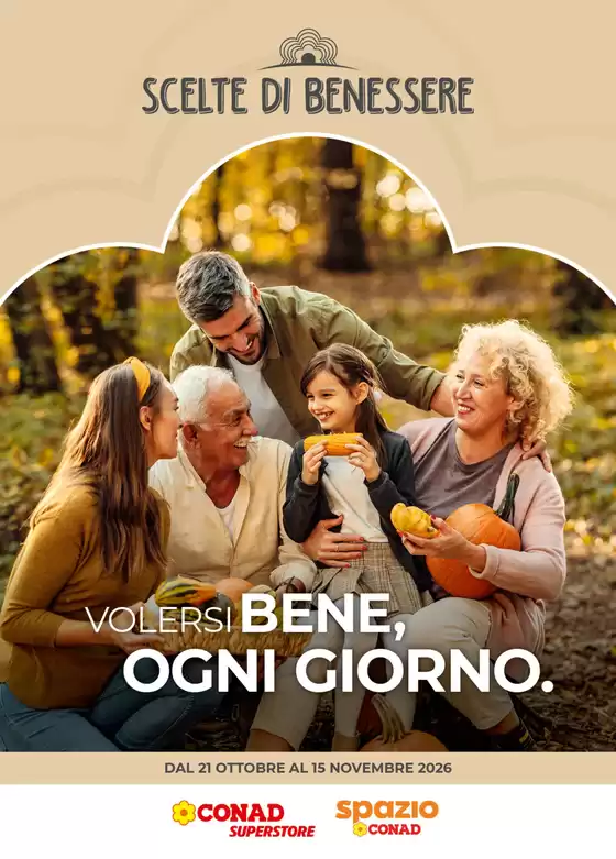 Volantino Conad Superstore a Palermo | Scelte di Benessere | 2026-10-21T00:00:00.000Z - 2026-11-15T00:00:00.000Z