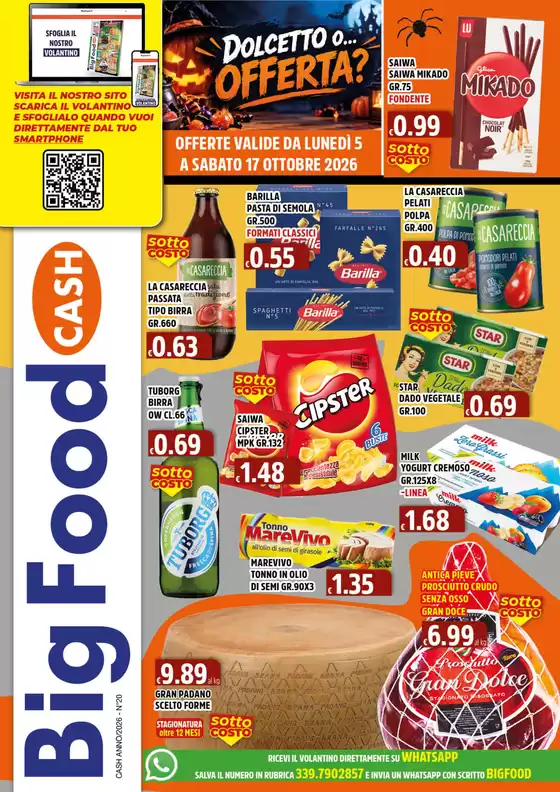 Volantino Superfood | Dolcetto o...offerta? | 2026-10-05T00:00:00.000Z - 2026-10-17T00:00:00.000Z