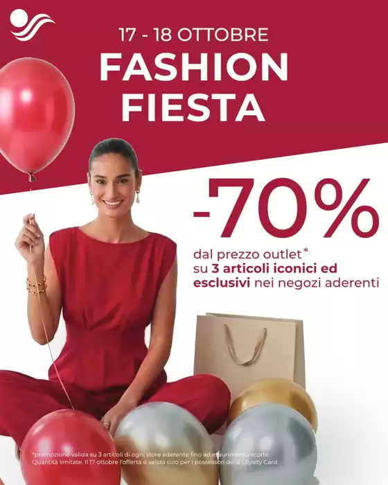Volantino Mondovicino Outlet Village a Caldiero | Fashion fiesta | 2026-10-17T00:00:00.000Z - 2026-10-18T00:00:00.000Z