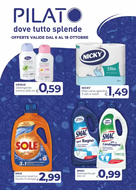 Volantino Pilato | Offerte valide dal 6 al 18 ottobre | 2026-10-06T00:00:00.000Z - 2026-10-18T00:00:00.000Z
