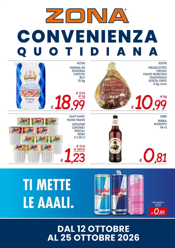 Volantino ZONA a Altopascio | Convenienza quotidiana | 2026-10-12T00:00:00.000Z - 2026-10-25T00:00:00.000Z