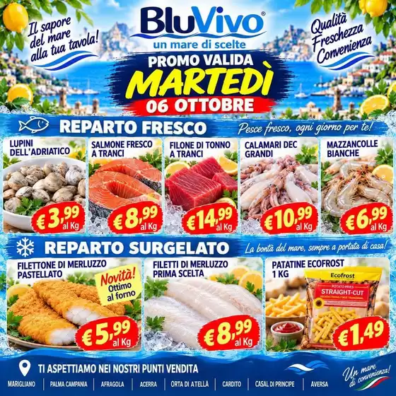 Volantino BluVivo | Promo valida martedi 06 ottobre | 2026-10-06T00:00:00.000Z - 2026-10-06T00:00:00.000Z