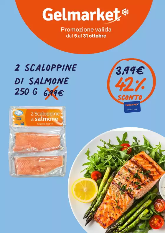 Volantino Gelmarket a Chieri | Promozione valida dal 5 al 31 ottobre | 2026-10-05T00:00:00.000Z - 2026-10-31T00:00:00.000Z