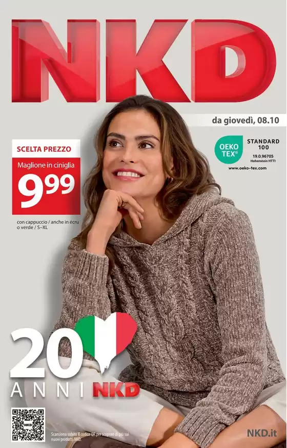 Volantino NKD a Sorrento | 20 anni nkd | 2026-10-06T00:00:00.000Z - 2026-10-08T00:00:00.000Z