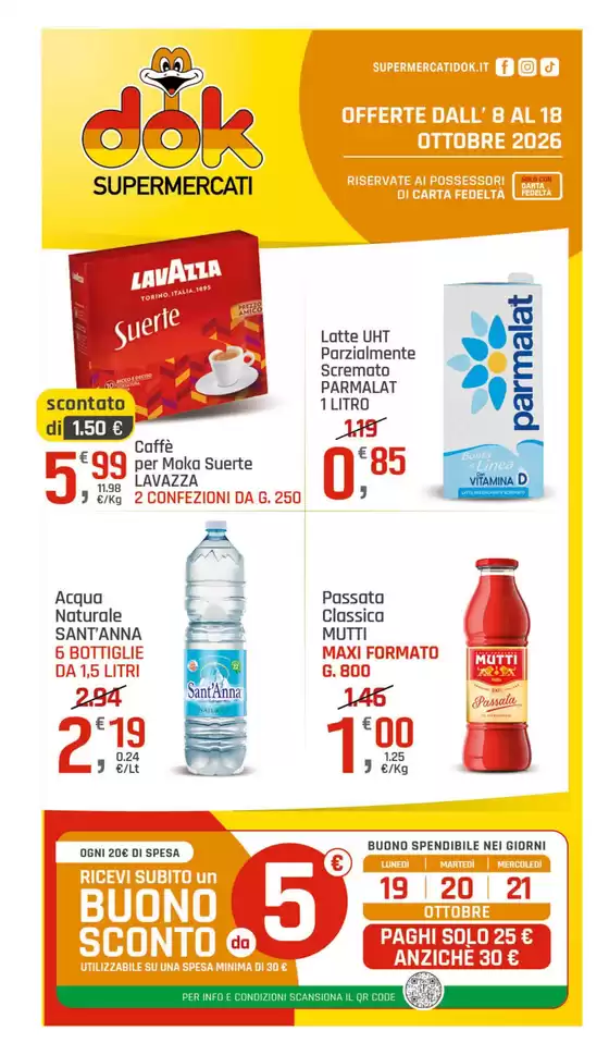 Volantino Dok a Trebisacce | Offerte | 2026-10-08T00:00:00.000Z - 2026-10-18T00:00:00.000Z