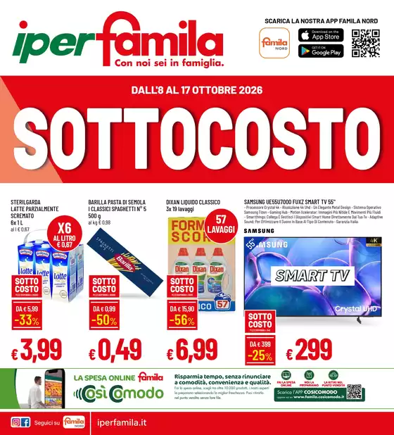 Volantino Iperfamila | SOTTOCOSTO | 2026-10-08T00:00:00.000Z - 2026-10-17T00:00:00.000Z