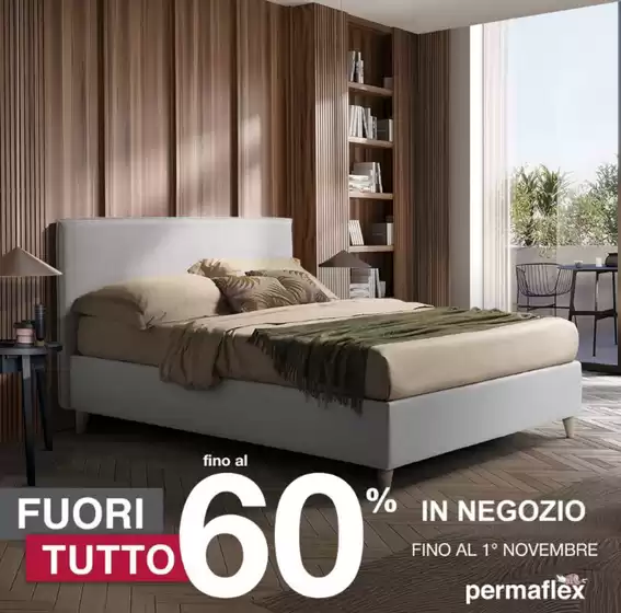 Volantino Permaflex | Fouri tutto fino al 60% | 2026-10-06T00:00:00.000Z - 2026-11-01T00:00:00.000Z