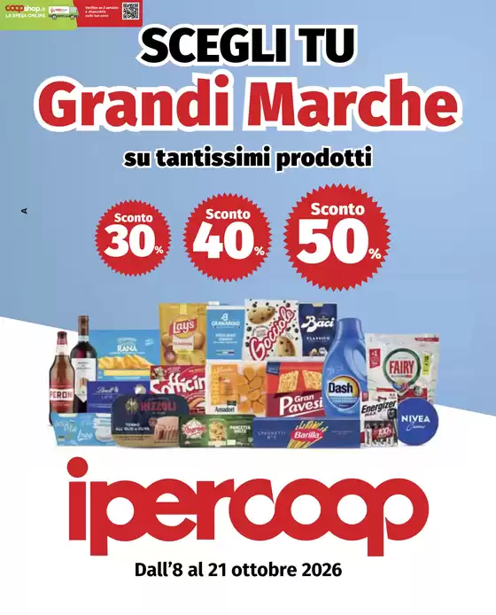 Volantino Ipercoop a Roncadelle | Grandi Marche | 2026-10-08T00:00:00.000Z - 2026-10-21T00:00:00.000Z