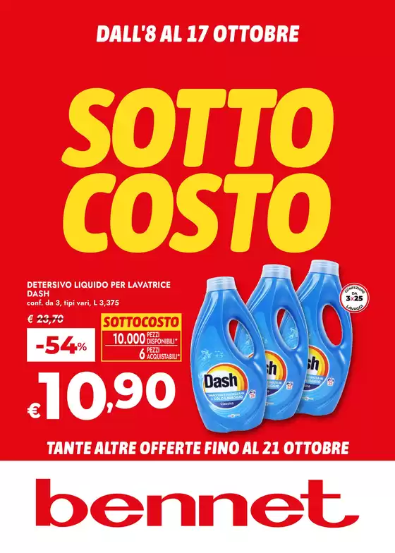 Volantino Bennet a Vische | Sotto costo | 2026-10-08T00:00:00.000Z - 2026-10-17T00:00:00.000Z